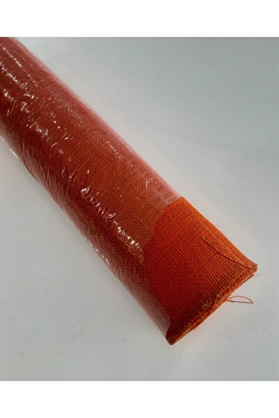 fundahobi قماش الجوت-برتقالي