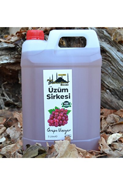 Tarihi SultanAhmet Baharatçısı Üzüm Sirkesi 5lt | %100 Katkısız Doğal | Sağlı...