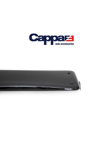Cappafe Fiat Doblo Front Window Sunshade Visor Visor Hat Terek Acrylic (ABS) Piano Black 2000-2005
