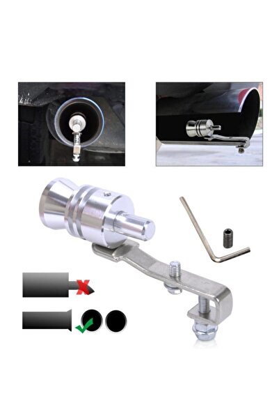 Carmind Islık Sesli Egzoz Ucu Aparatı Büyük ( L )