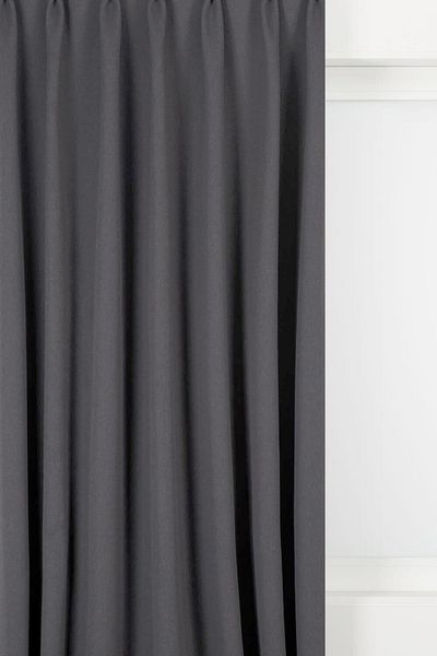 Belle Cose Gray Country Style Wicker Thermal Blackout Blackout Single Wing Background Curtain