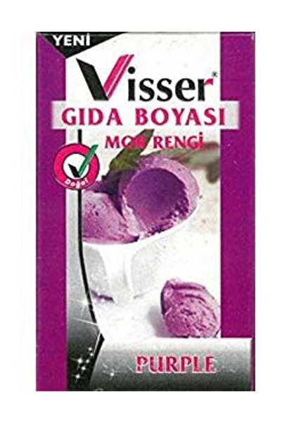 Agr Tohum Visser Toz Gıda Boyası Mor G.b