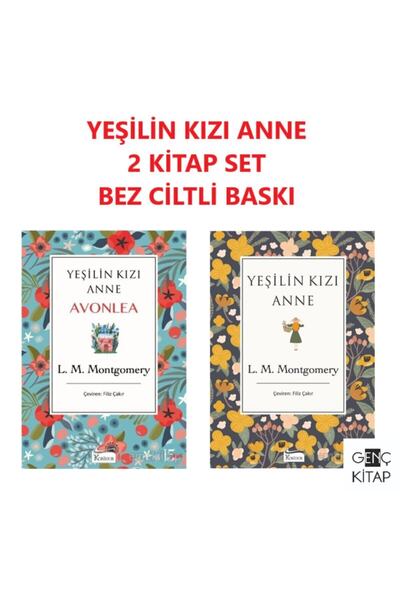 Koridor Yayıncılık Yeşilin Kızı Anne 2 Kitap Set Bez Ciltli Yeşilin Kızı Anne Avonlea