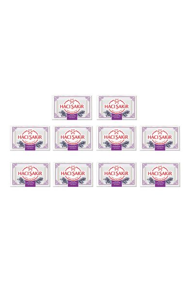 Hacı Şakir Lavender Bath Soap 150 gr X 10