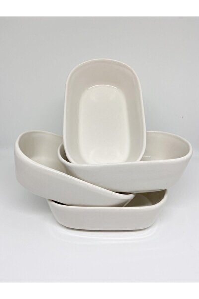 Genel Markalar 1. Sınıf 4lü Seramik Tirilye Kahvaltılık & Sosluk Kase