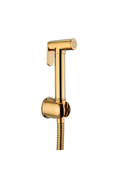 Fause Spiral Bidet Hand Shower Brass Gold Gold Kts100-G