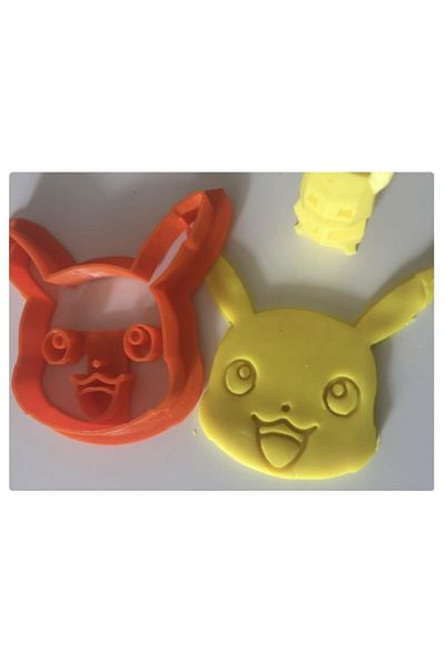 Mini Tasarım Atölyem Pikachu Cookie Mold (Pikachu)