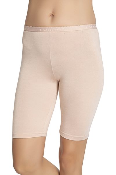 by HW Luxury Drm Skin Color Bamboo Above Knee Κοντό γυναικείο κολάν εσωτερικά