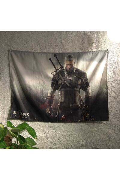 DÜKKAN DESİGN The Witcher Wild Hunt Duvar Örtüsü