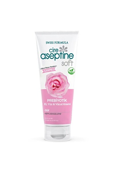 CIRE ASEPTINE Soft Gül Özlü Nem Dengeleyici Ve Besleyici Prebiyotikli Krem 75 Ml