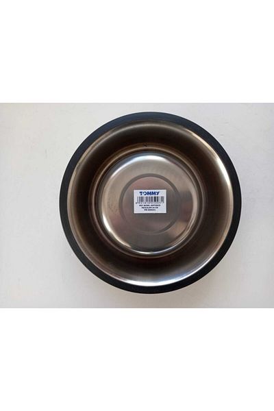 Tommy Dog Steel Food Bowl White - 24 oz Db