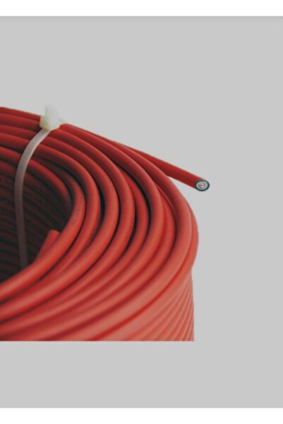 Solar Güneş Paneli Kablosu 6 mm Kırmızı 1 m