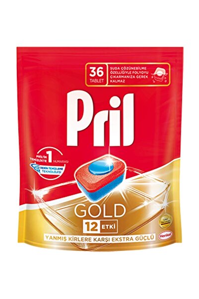 Pril Gold Bulaşık Makinesi Deterjanı 36 Tablet