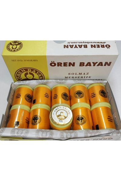 Ören Bayan Κουτί με καρούλι κεντήματος μηχανής Koton 10 γραμμαρίων 10 Χρώμα: 131