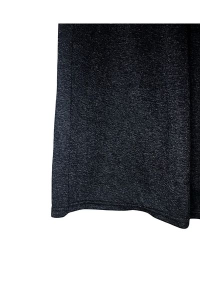 SAVCIGİYİM Navy Blue Thick Ecrin Fabric Elastic Skirt