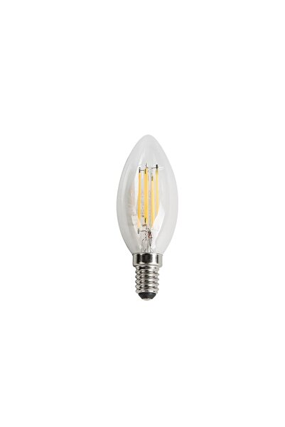 Cata 5 Adet 4w Günışığı Led Filament Buji Ampul E14 3200k Ct 4066