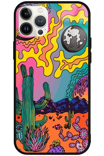 WANNA PROTECT iPhone 13 Pro Max Premium Desert Fabric Patterned Glossy Phone ...