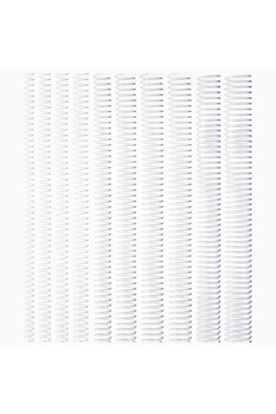 Helezon Plastik Spiral 8 Mm Şeffaf 100'lü Paket