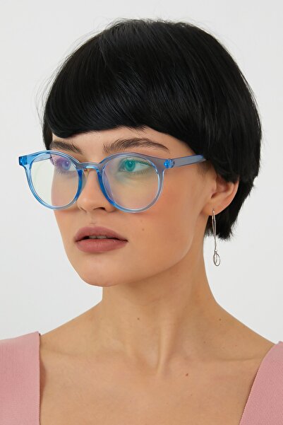 ModaLand Hm0103 Mavi Çerçeve Mavi Işık Koruyucu Gözlük