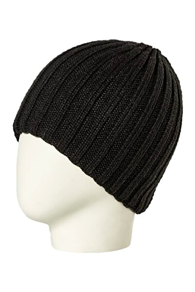 eleven market Siyah Mansız Bere Düz Renk