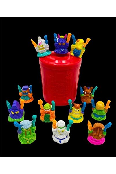 Çöps Çetesi Grossery Gang Toplam 13 Parça Oyuncak Orijinal Çöps