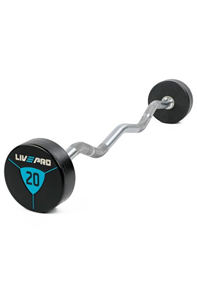 LIVEPRO Lp8011 20 kg Poliüretan Z Barbell