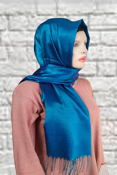 YAKUT Cashmere Double Color Gilded Soft Shawl 03