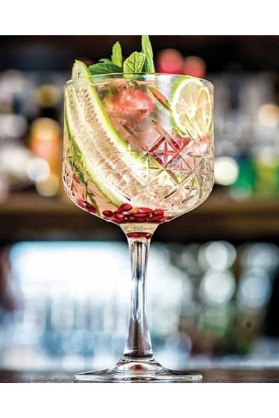 Paşabahçe Timeless Footed Glass (pudding-ice cream-wine-cocktail-soft drink) 2 Pieces 500 Cc