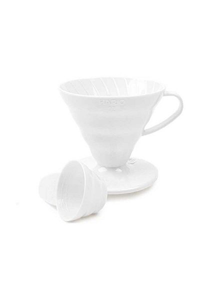 Hario V60 02 Dripper White Plastic