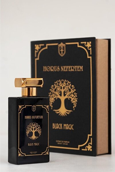 Horus Nefertem Black Magic 100 ml Edp Yoğun Kalıcı Esans Afro Etkili Erkek Parfüm