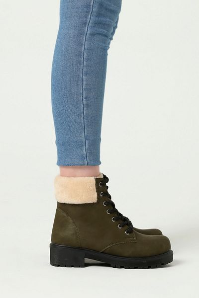 ŞNG Ayakkabı Khaki Women's Boots & Booties