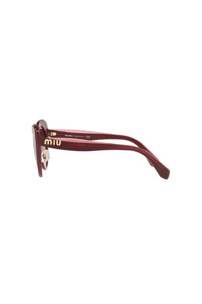 Miu Miu Mıu Mıu 06ts 40z150 Claret Red Women's Sunglasses