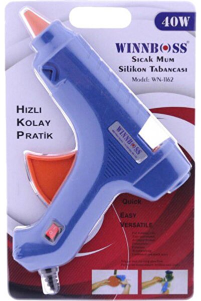 Genel Markalar Wınboss Silikon Tabancası Kalın 10mm 40w Wn-1162 - Mavi