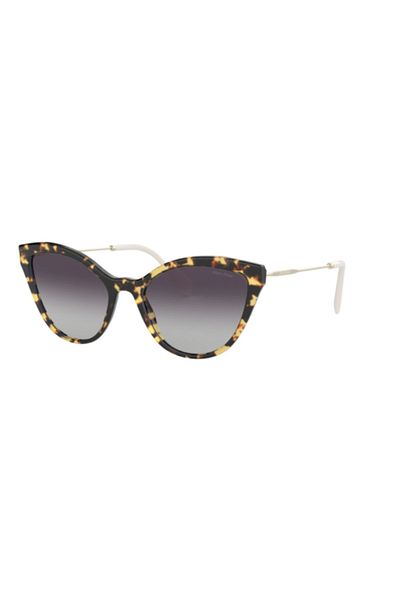 Miu Miu Mıu Mıu 03us 7s05d1 Slanted Women's Sunglasses
