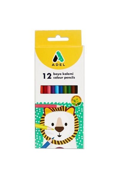 Adel Long Size 12 Colors Dry Paint Long Size