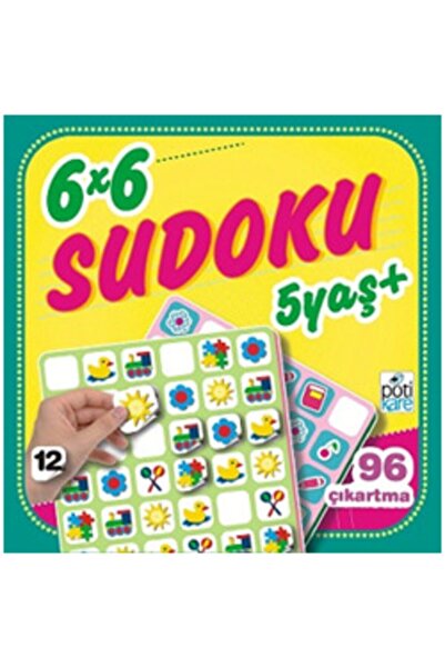 Pötikare Yayıncılık 6 X 6 Sudoku - 12 (5 Yaş +)