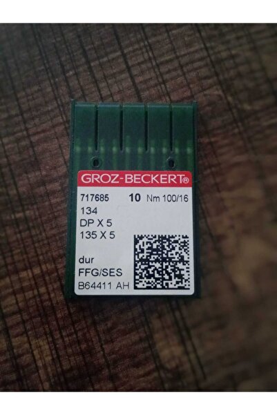 Groz Beckert Dikiş Makinesi Iğnesi Düz Makine Kalın Dip No:16