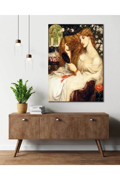 StellaStore Dante Gabriel Rossetti - Lady Lilith Tablosu