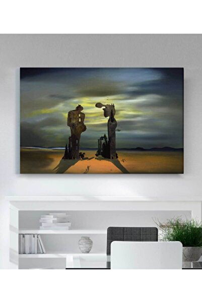 StellaStore Salvador Dali Millet'in Angelus'unun Arkeolojik Anısı Kanvas Tablo