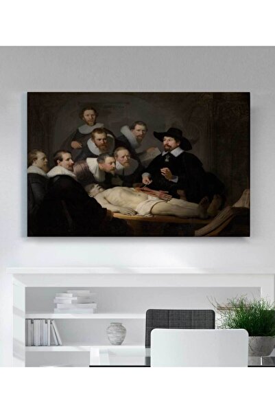 StellaStore Rembrandt Dr Tulp'un Anatomi Dersi Kanvas Tablo
