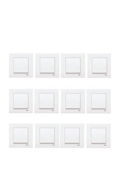 VİKO Karre 12'li Anahtar (ÇERÇEVE HARİÇ)