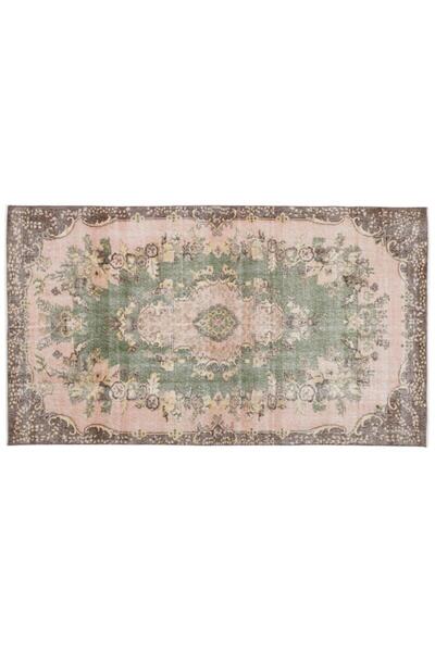 Apex El Dokuması Vintage Yün-pamuk Retro Halı 15730 160 X 277 Cm