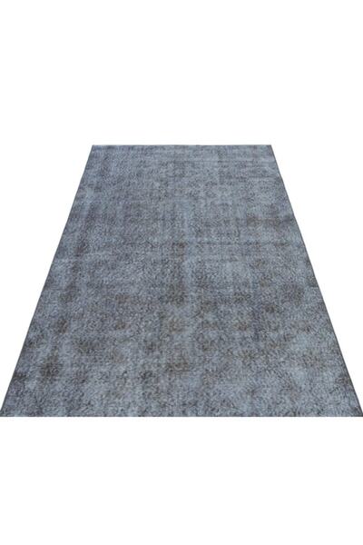 Apex El Dokuması Vintage Yün-pamuk Mavi Halı 26941 128 X 228 Cm