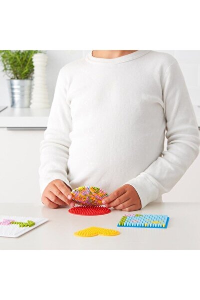 IKEA Mnsr Pyssla Boncuk Kalıbı 4 Farklı Kalıp Bir Arada