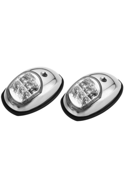 Genel Markalar Krom Seyir Feneri Iskele Sancak Led 12v Çift !