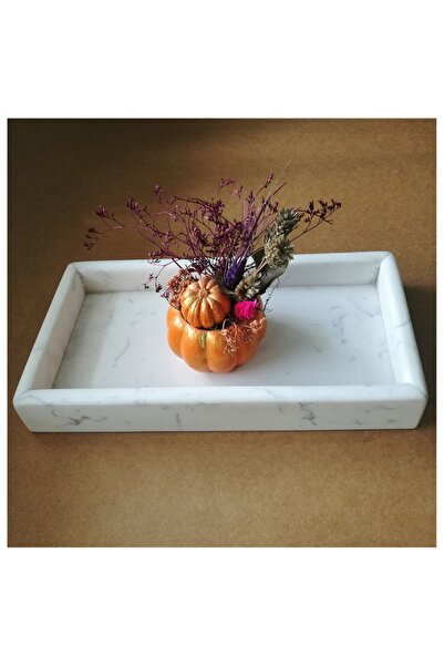 BMK MERMER Kuvars Sunum-servis Tabağı, Kuvars Sunum Tabağı,takı Banyo Düzenle...