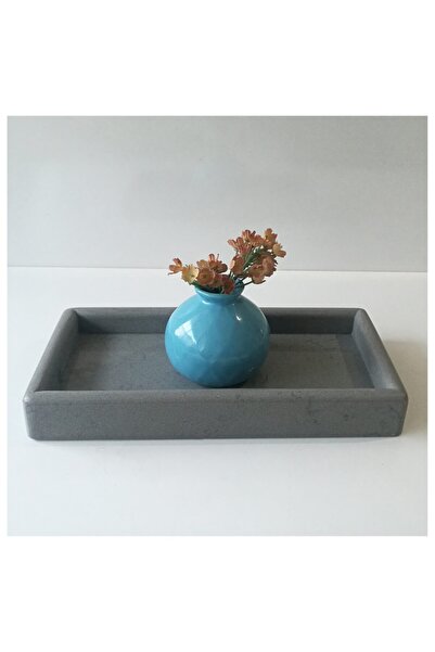 BMK MERMER Mermer Sunum-servis Tabağı, Kuvars Sunum Tabağı,takı Banyo Düzenle...