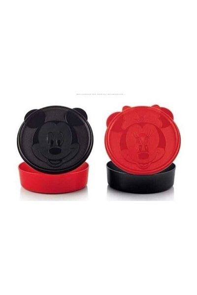 Tupperware Minnie & Mickey Storage Container Set of 2