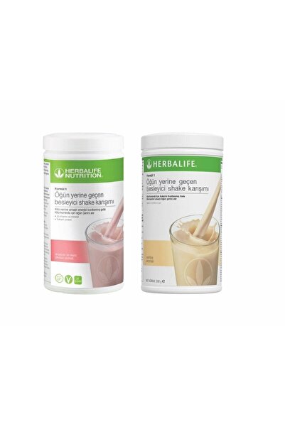 Herbalife Shake 2 Adet (vanilya Ve Ahududu Beyaz Çikolata Aromalı)