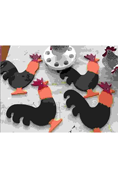 Sister Home Design Horoz Ahşap Supla - Amerikan Servis - Tabak Altı